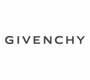 Givenchy logo in modern, spaced sans-serif font, representing luxury French fashion garments cared for by Sudsies Dry Cleaners.