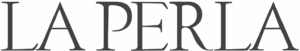 La Perla logo in refined serif font, representing Italian luxury lingerie and delicate garments serviced by Sudsies Dry Cleaners.