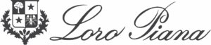 Loro Piana logo featuring an ornate family crest and elegant script font, symbolizing luxury textiles expertly preserved by Sudsies Dry Cleaners.