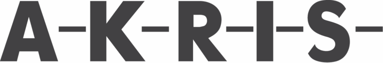 Akris logo with bold, geometric sans-serif lettering separated by hyphens, representing precision Swiss fashion cared for by Sudsies Dry Cleaners.